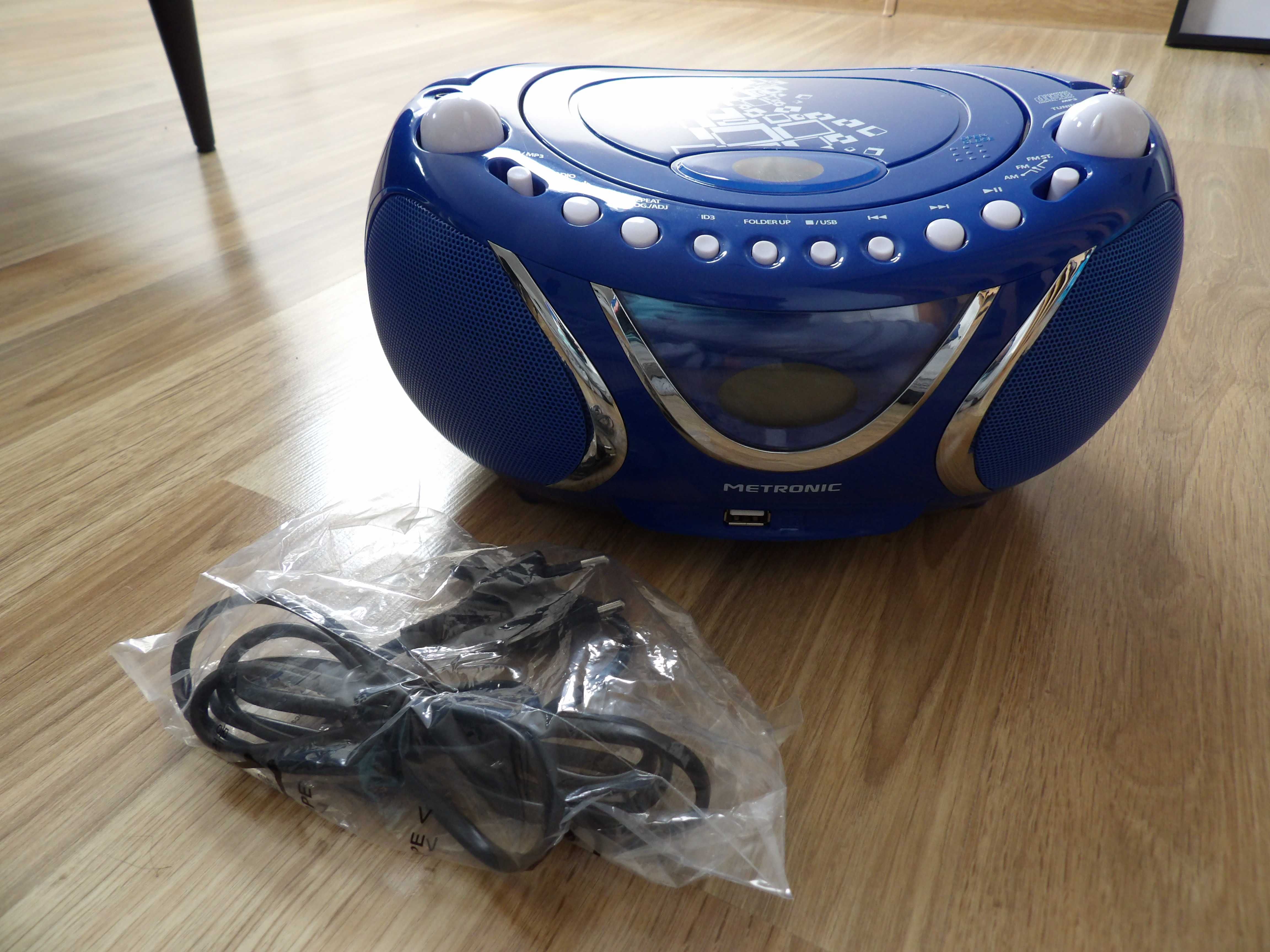 Radioodtwarzacz USB MP3 Metronic Squere CD, CD-R, CD-RW, CD MP5 R2