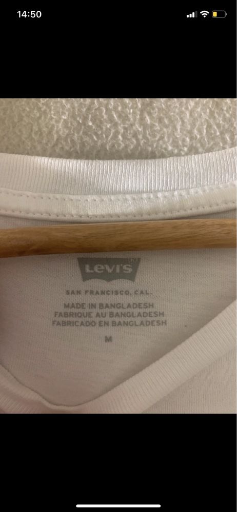 T-shirt Levis tamanho M