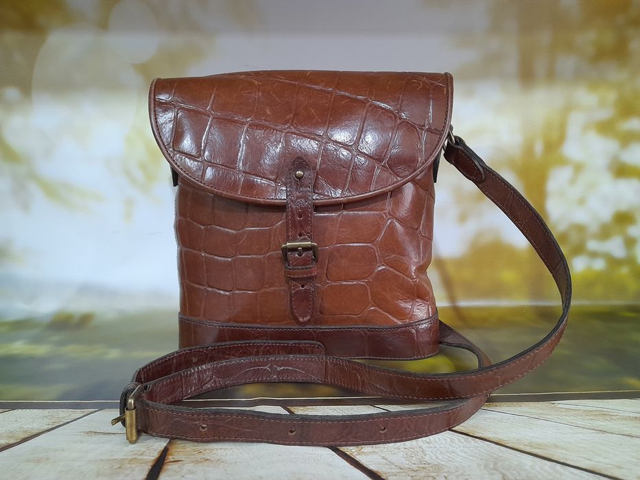 Mulberry England оригинал винтаж кожаная сумка через плечо