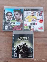 Gry na PS3, fallout 3,PES2008,FIFA 11