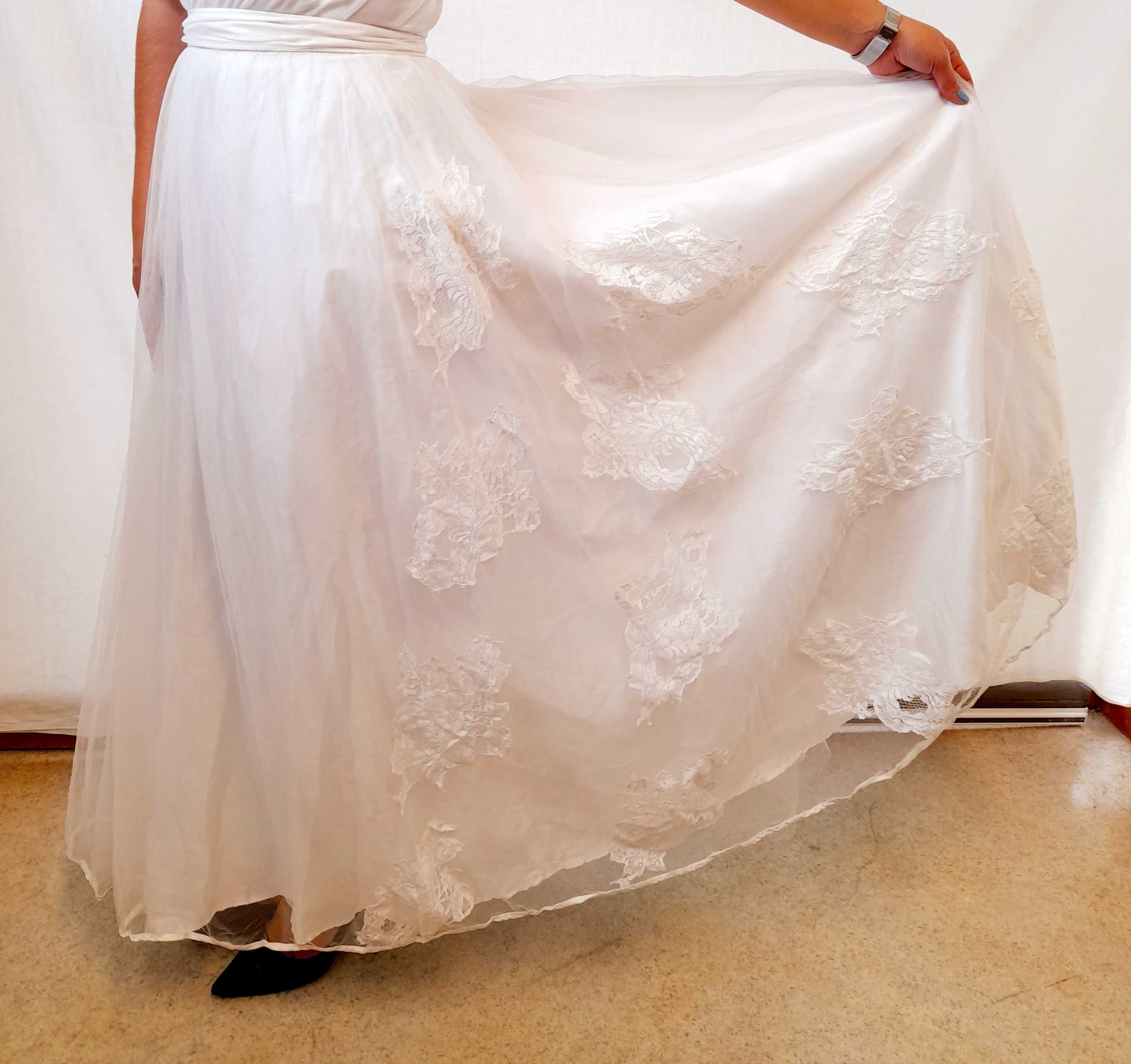 Vestido de noiva tamanho S, casamento