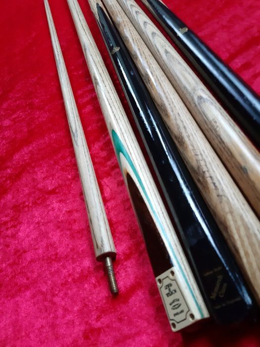 Kije bilardowe snooker Lewis&Wilson bilard drewno made in england