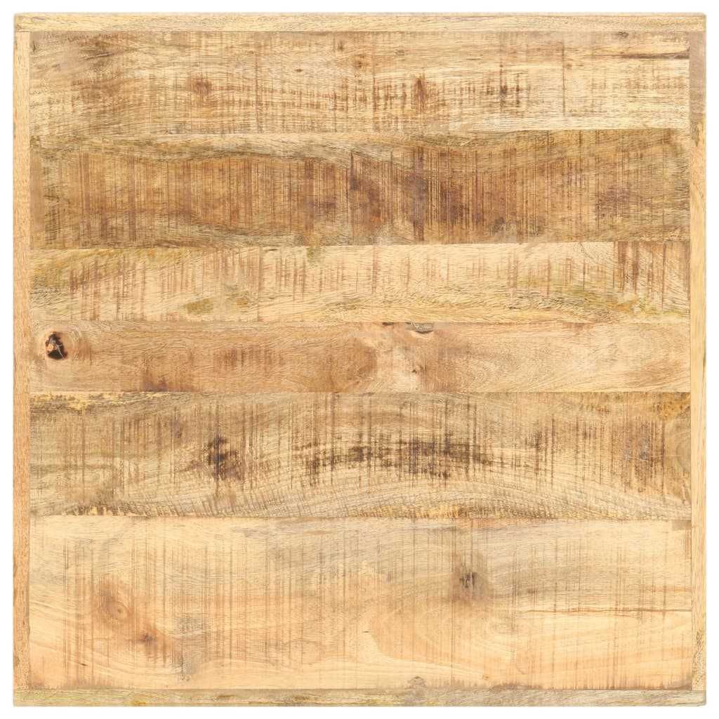Stolik barowy, 60x60x107 cm, surowe drewno mango 286610