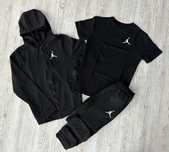 Спортивний костюм Jordan 3в1 кофта, штани, футболка