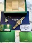 Piękny Rolex Datejust 41 mm Stal/złoto Wimbledon FULL SET STAN 10/10
