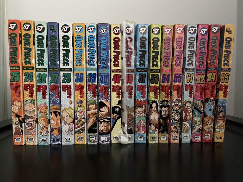 Coleção manga one piece