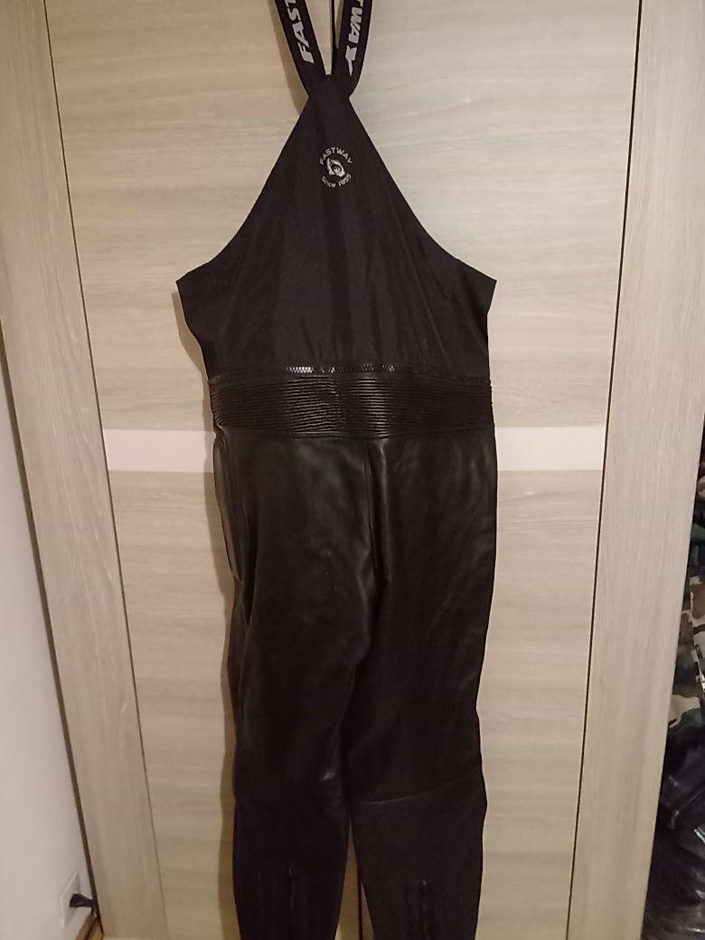 Spodnie motocyklowe skórzane