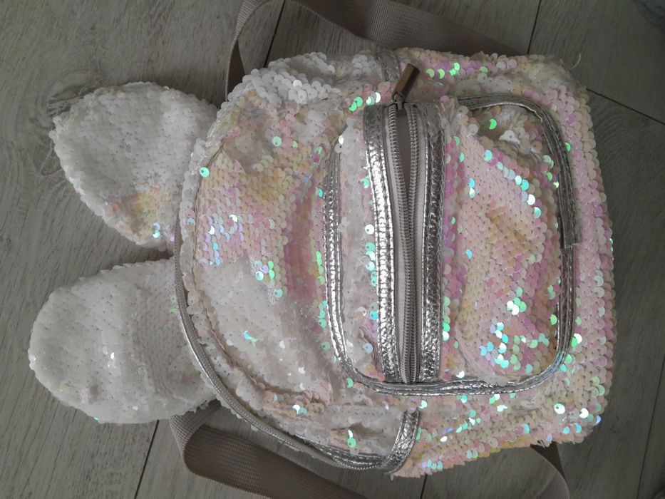 Placaczek zajączek w cekiny