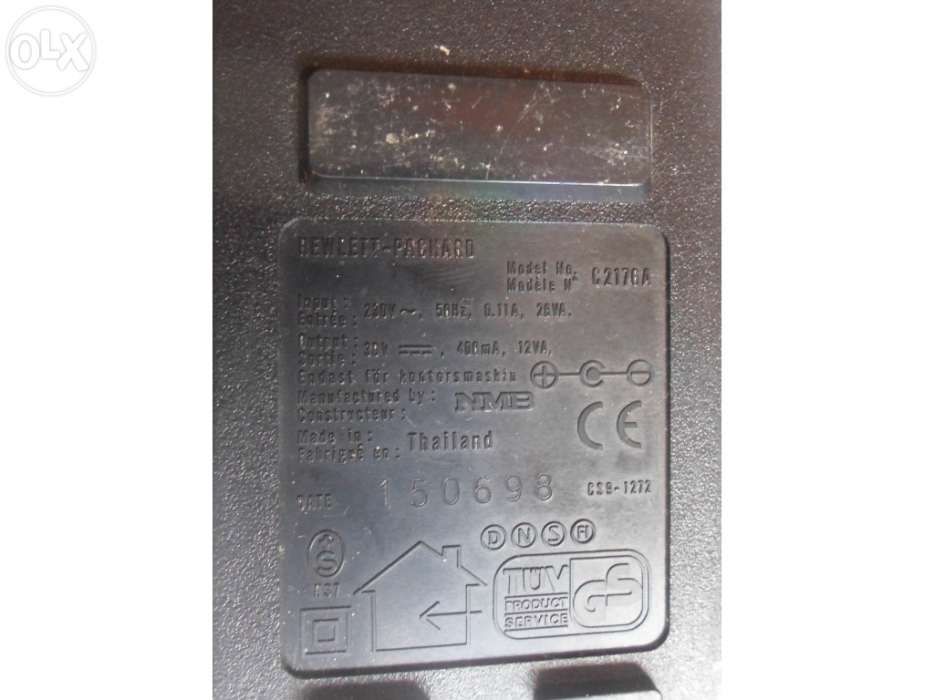Carregador original hp model nº C 2170 A ou SDD018_1000