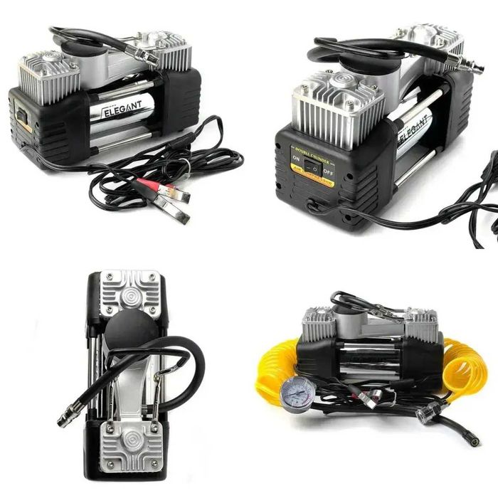Автомобільний компресор Elegant Force Maxi 100090 - 12v - 300вт - 90л