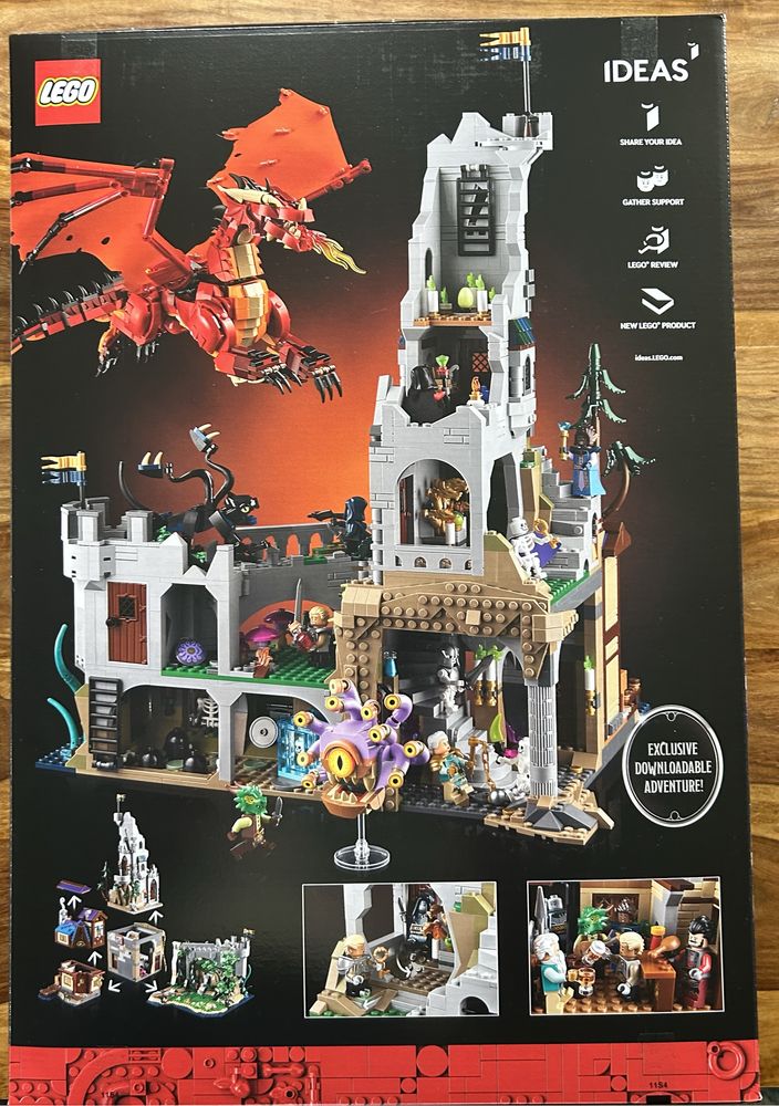 zestaw Lego® Dungeons & Dragons: Opowieść czerwonego smoka (21348)