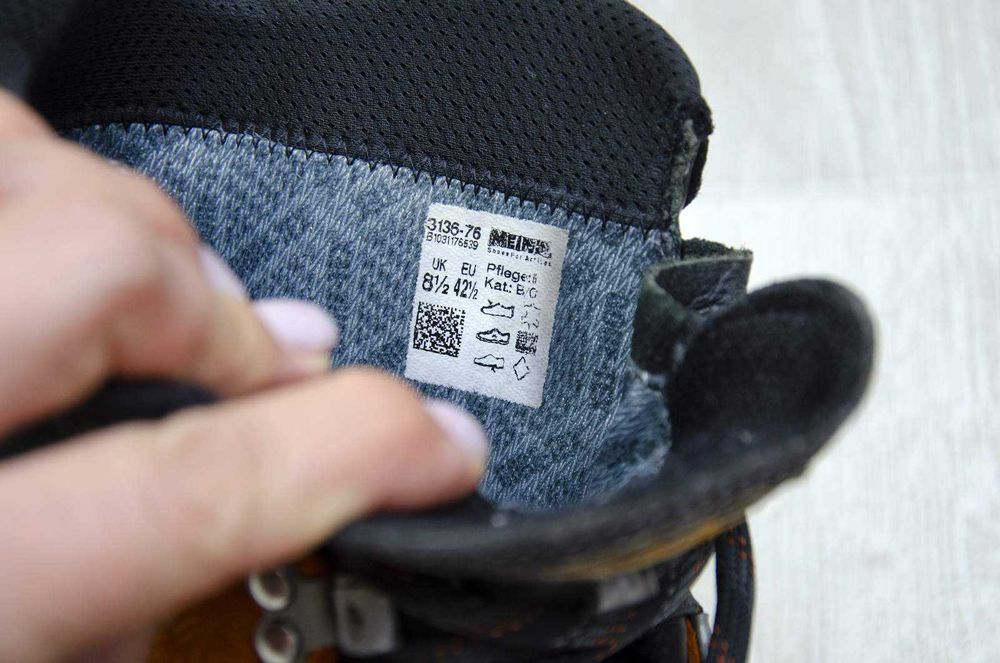 Черевики Meindl Air Revolution 3. 1. Устілка 27 см