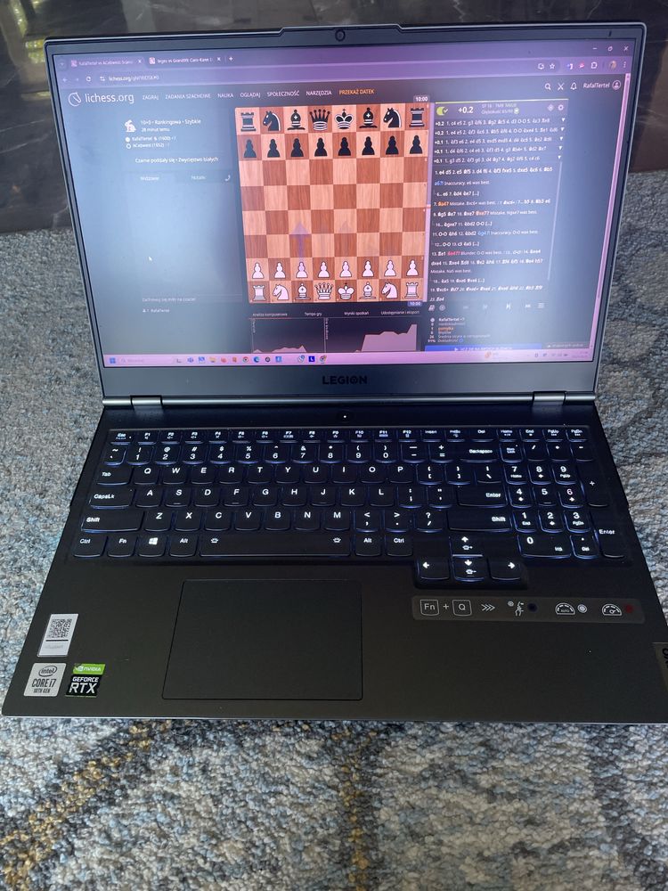 Laptop lenovo legion 7 15IMH05