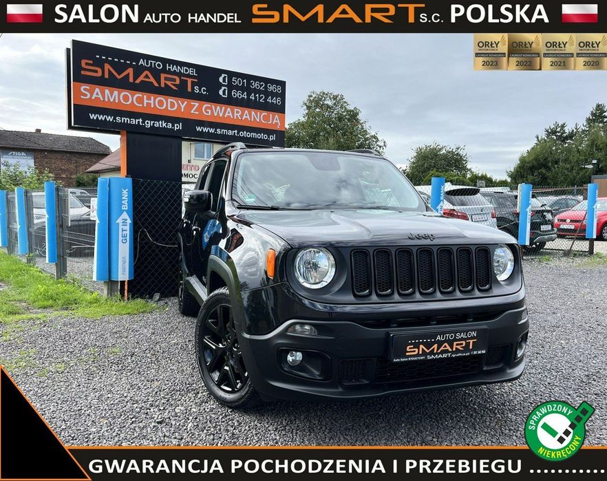 Jeep Renegade Bezwypadek/ Navi/ Serwisowany/ Night Eagle/ Pakiet Zimowy/ 1 Rej. 2017