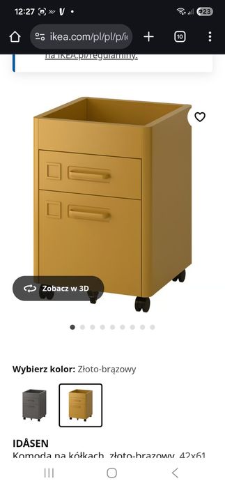 Szafka metalowa IKEA