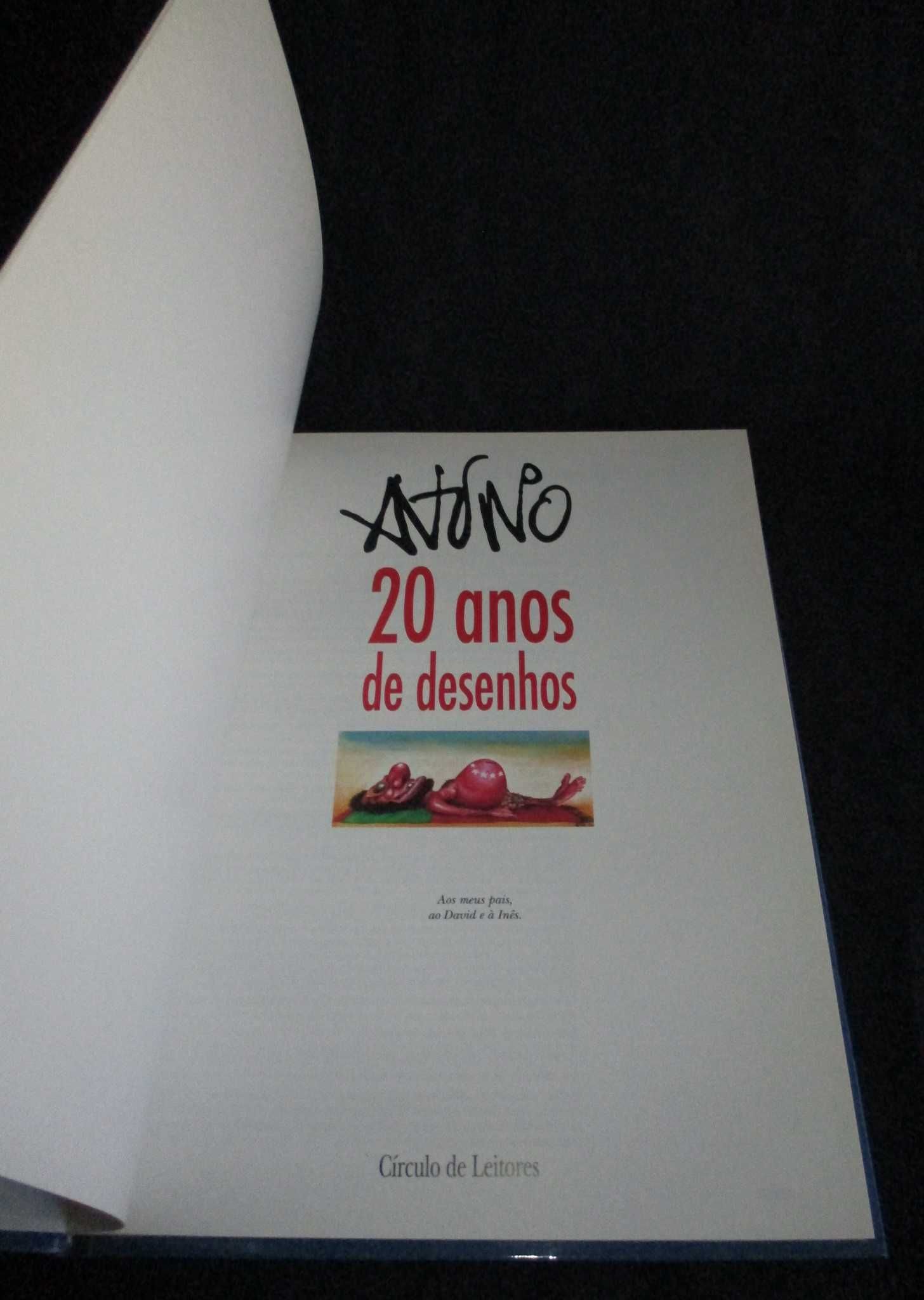 Livro António 20 Anos de Desenhos