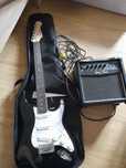 Gitara Harley Benton ST20+Wzmacniacz