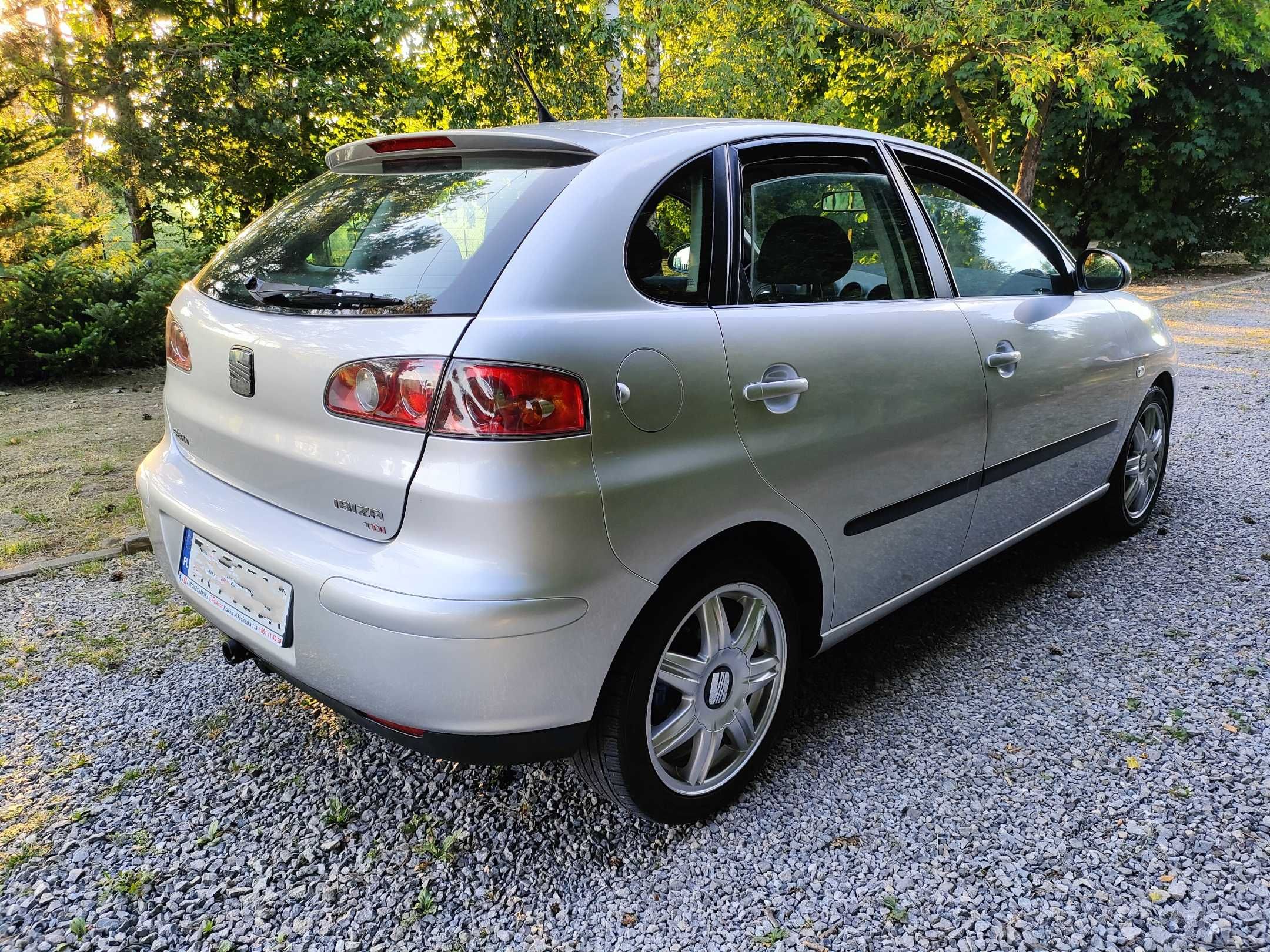 Seat Ibiza 2003/04 1.9 TDI 130km 6-Biegów Stan Bardzo Dobry