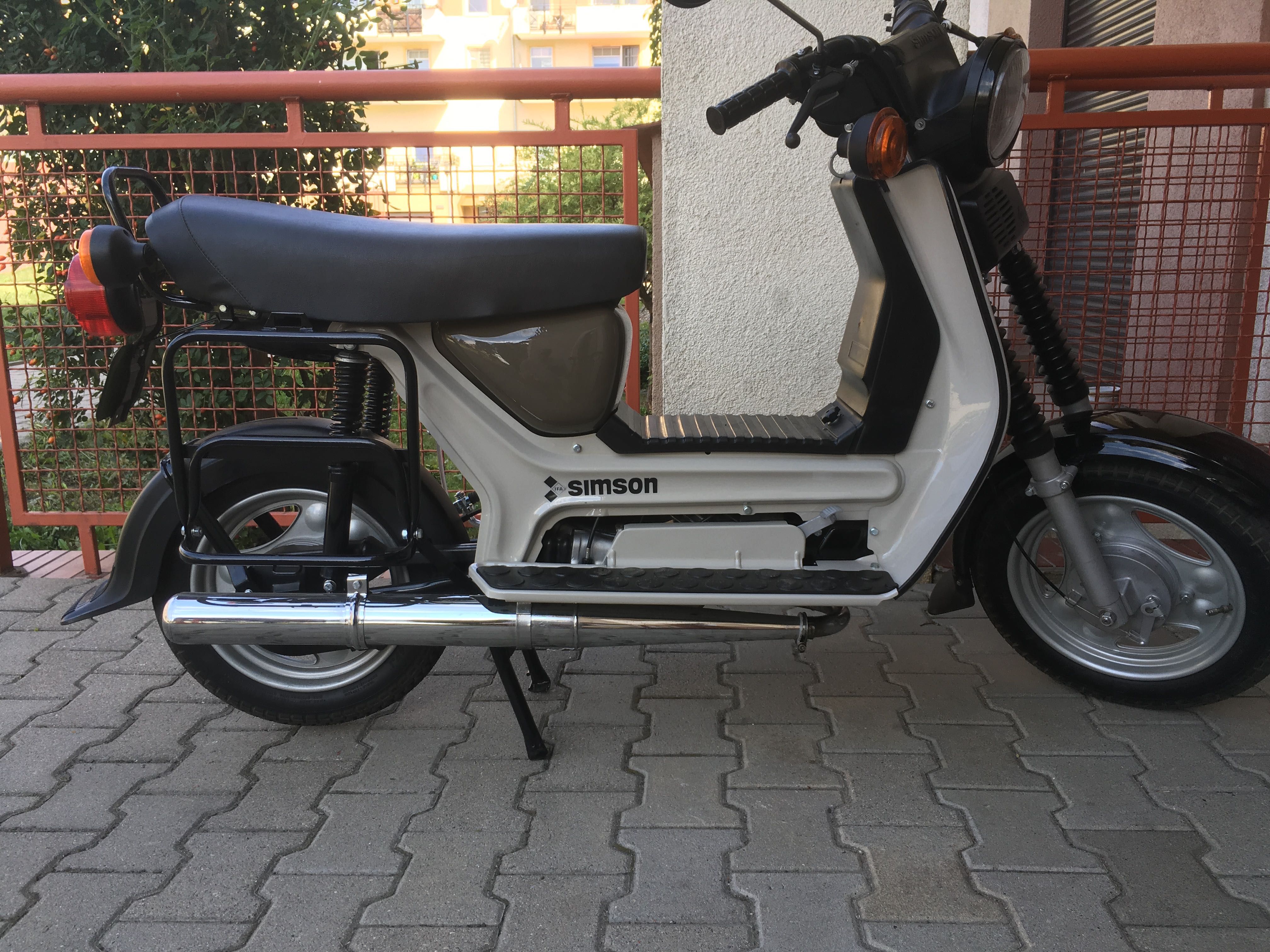 Klasyczny Motorower Simson SR51 z 1989 roku po pełnej renowacji!