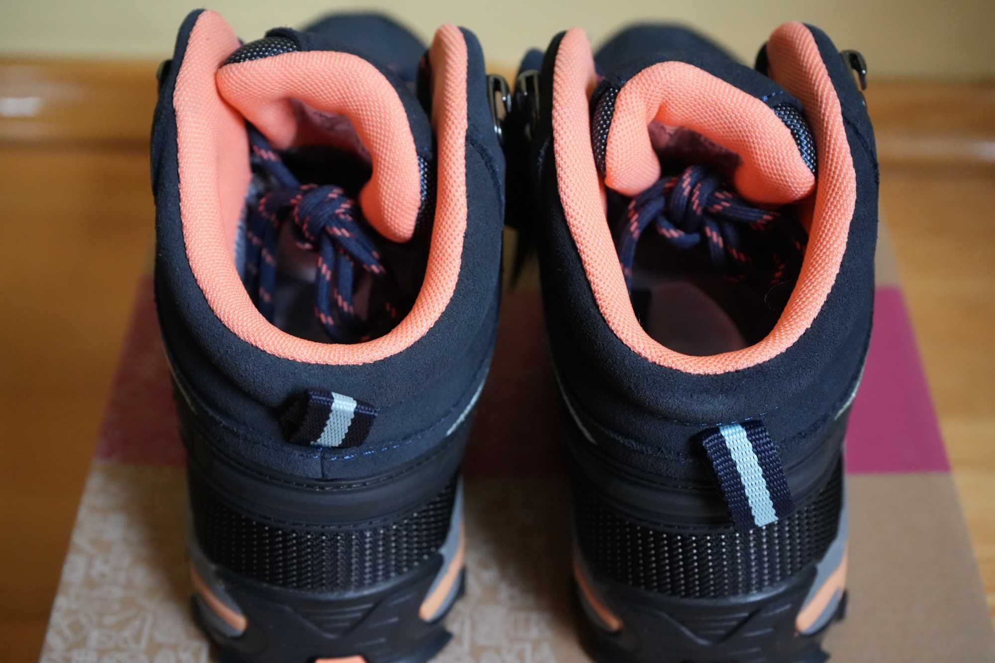Buty Damskie Trekkingowe Górskie CMP Rigel Mid Skórzane Wodoodporne