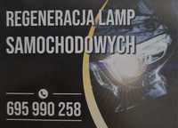 Regeneracja lamp samochodowych