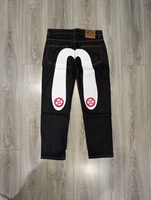 Джинси Evisu чорні 32