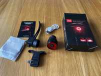 Lampka rowerowa NATFIRE A09 LED aku USB C smart inteligentna ruch