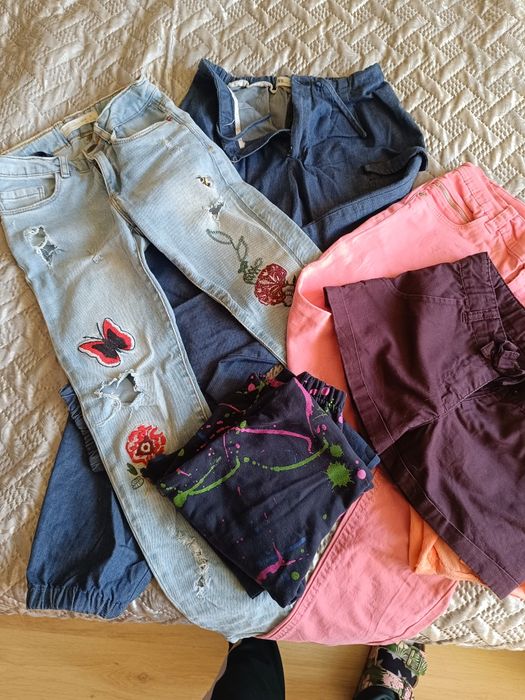 Spodnie 128-134 Zara i inne