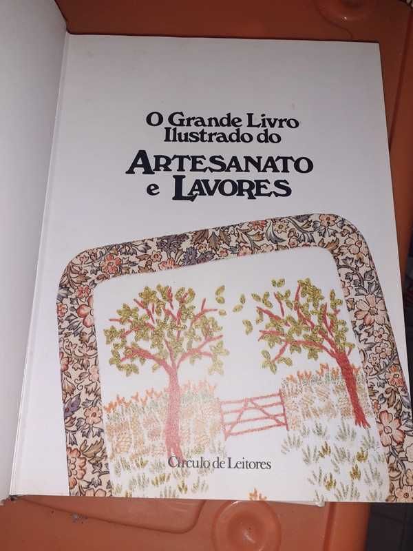 O grande livro ilustrado do artesanato e lavores