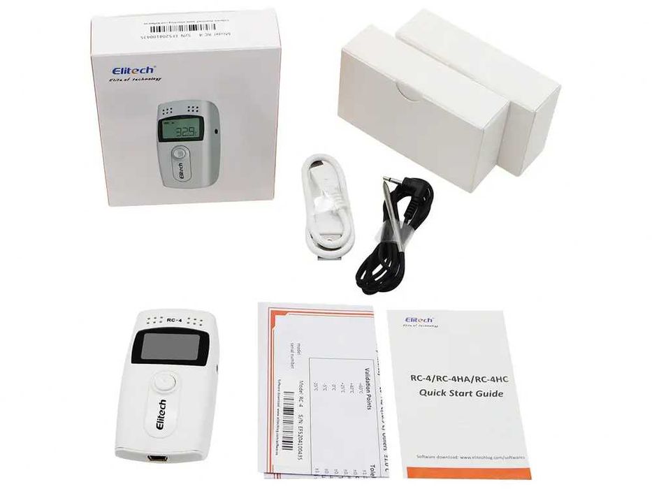 Цифровий реєстратор температури (логгер) Elitech RC-4