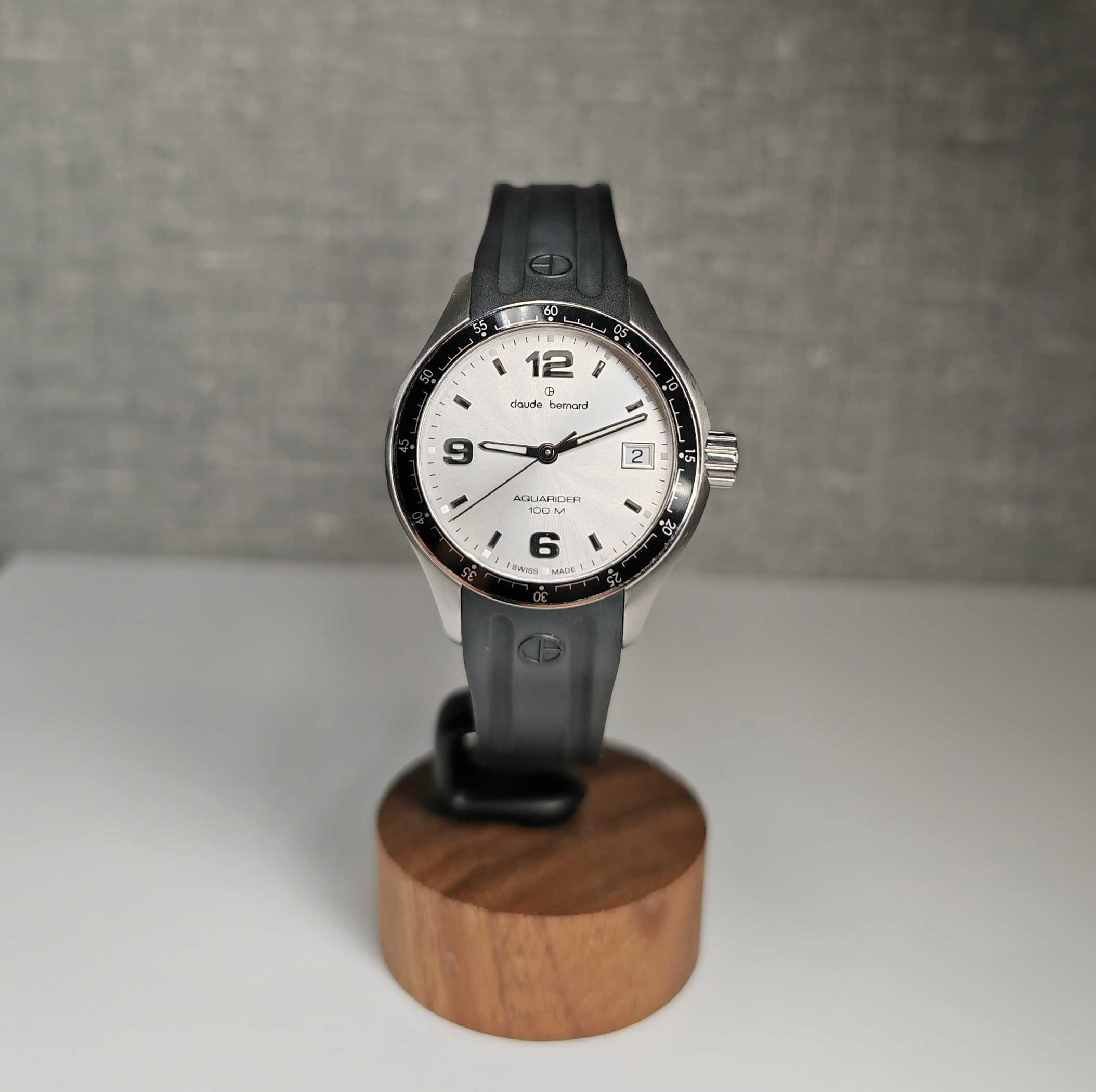 Жіночий годинник Claude Bernard Aquarider 70168 100m Swiss made