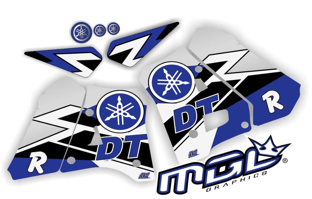 Kits gráficos autocolantes - Yamaha DTR 125 | 90-04