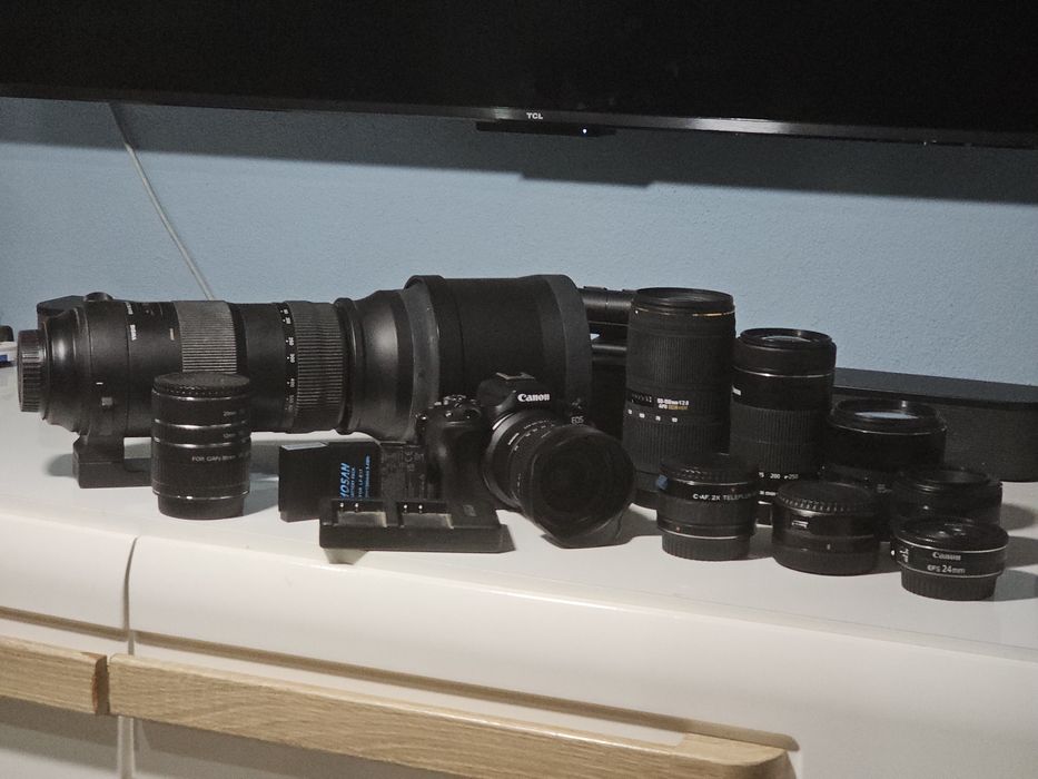 Kit fotográfico canon vendo ou troco