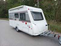 Sterckeman Starlet 380 CP  Prywatnie, I wł. od 5 lat. garażowana, zadbana, markiza Thule