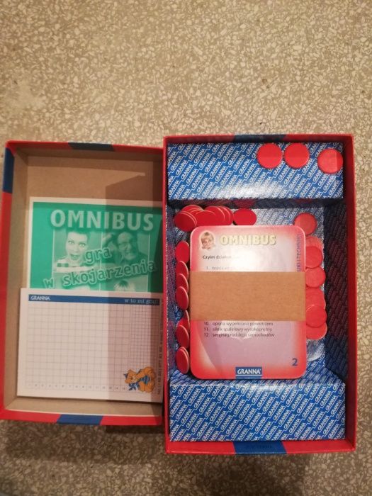 Omnibus - gra planszowa Granna