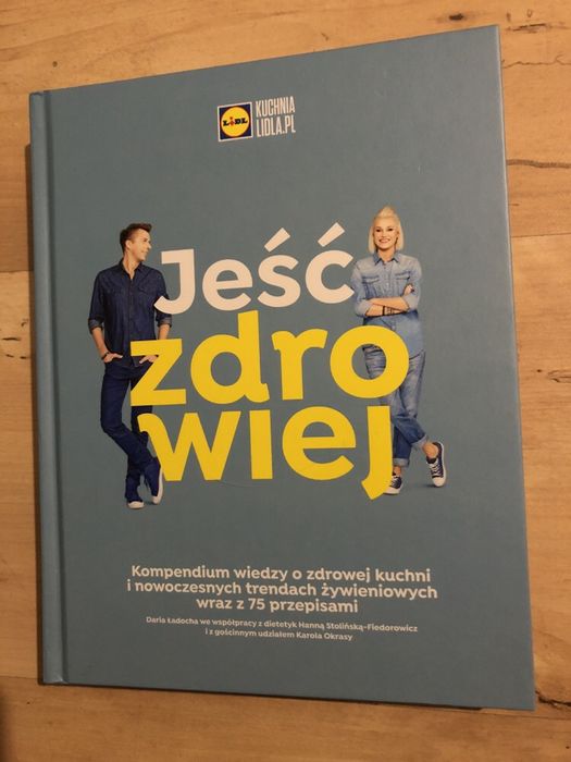 Książka kucharska Lidl Jeść zdrowiej + Po prostu gotuj Pascal