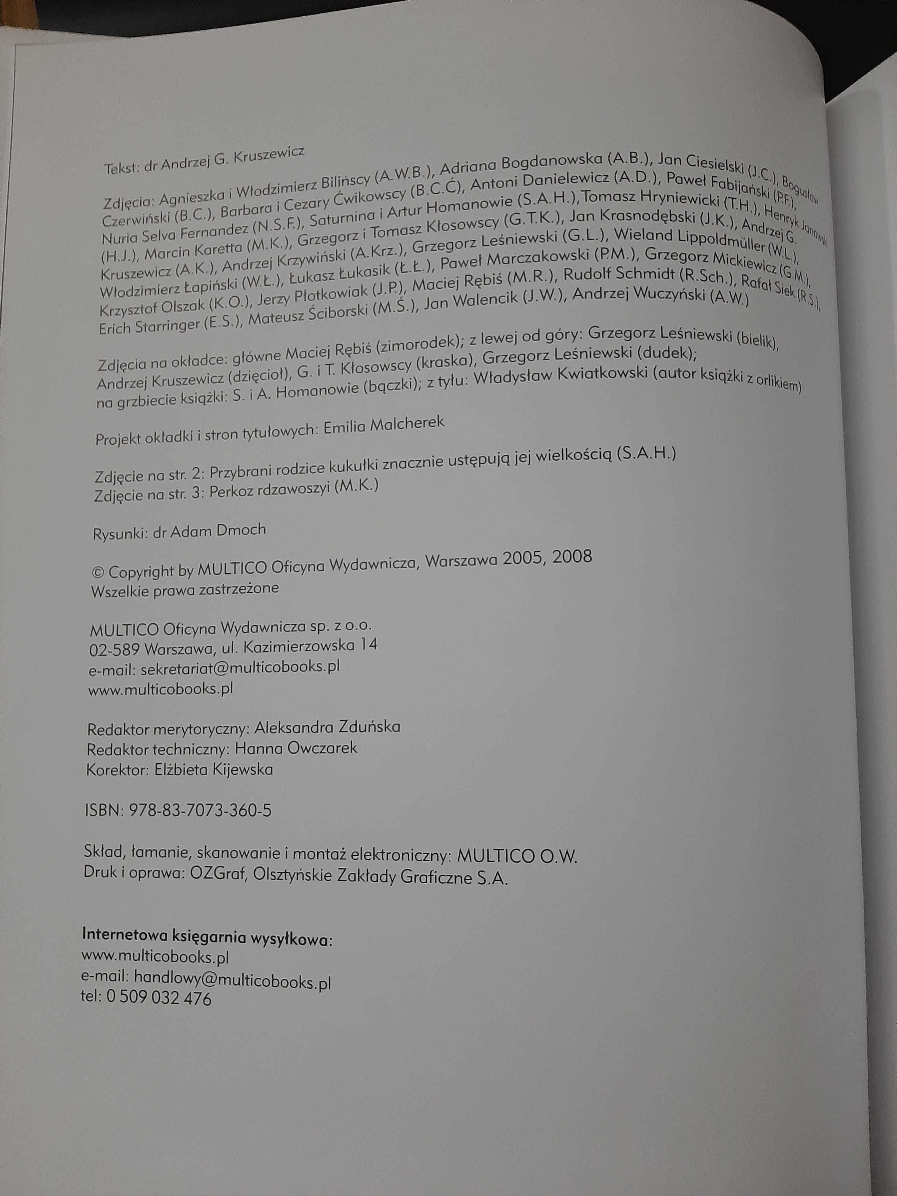 Ptaki Polski Andrzej Kruszewicz T1 + CD