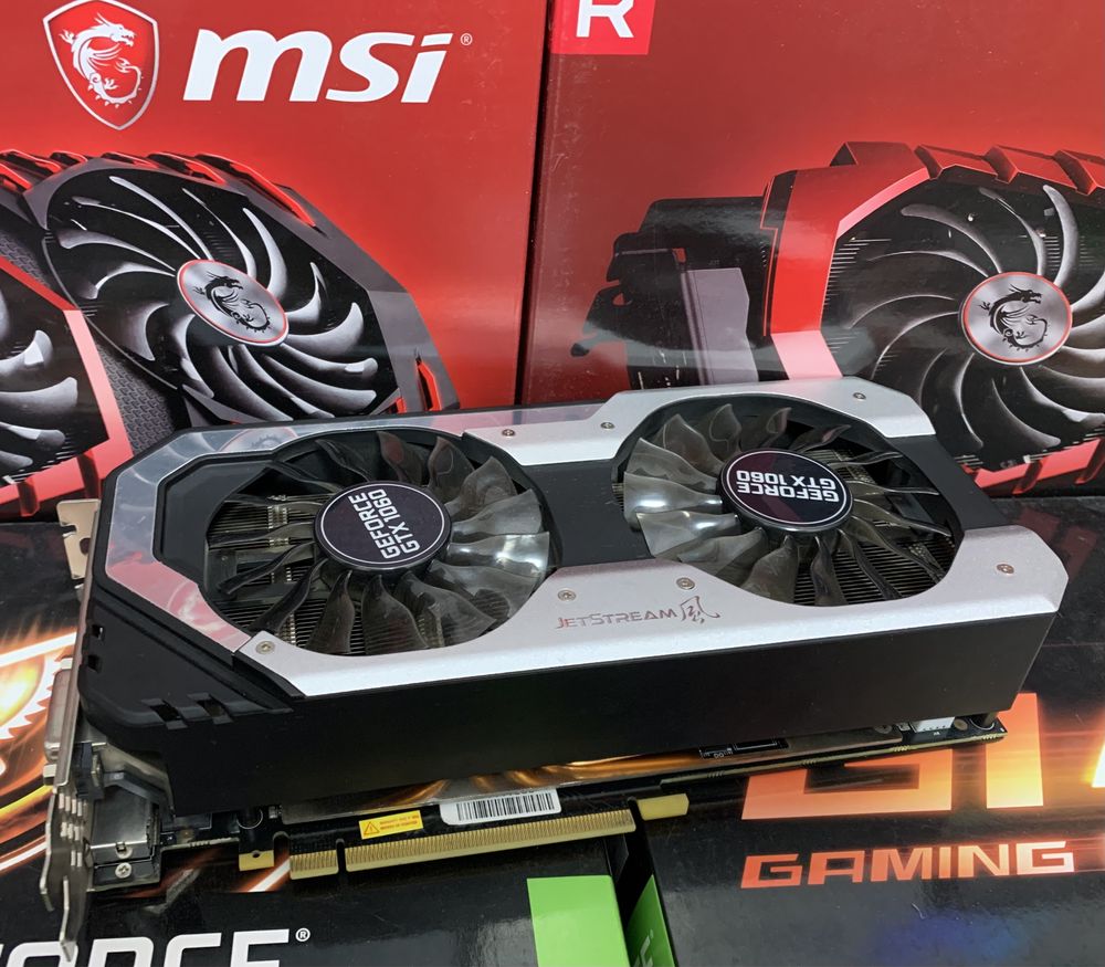 Відеокарта GTX Palit 1060 6gb Jetsteam гарний стан!