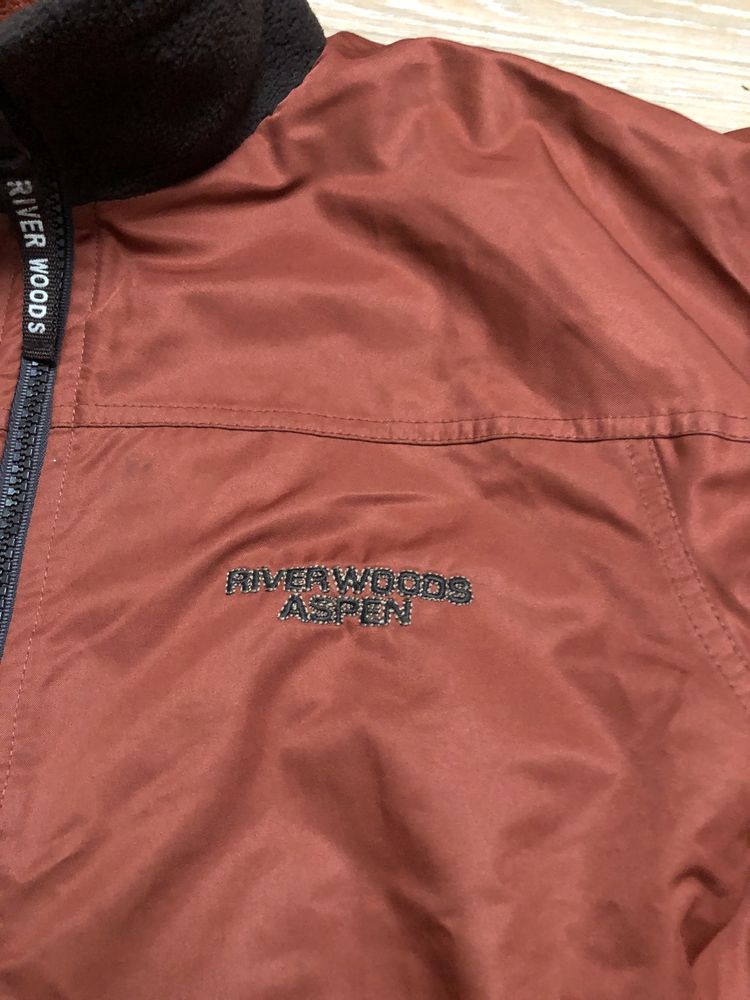 Excelente casaco reversivel  River Woods 7/8 snos