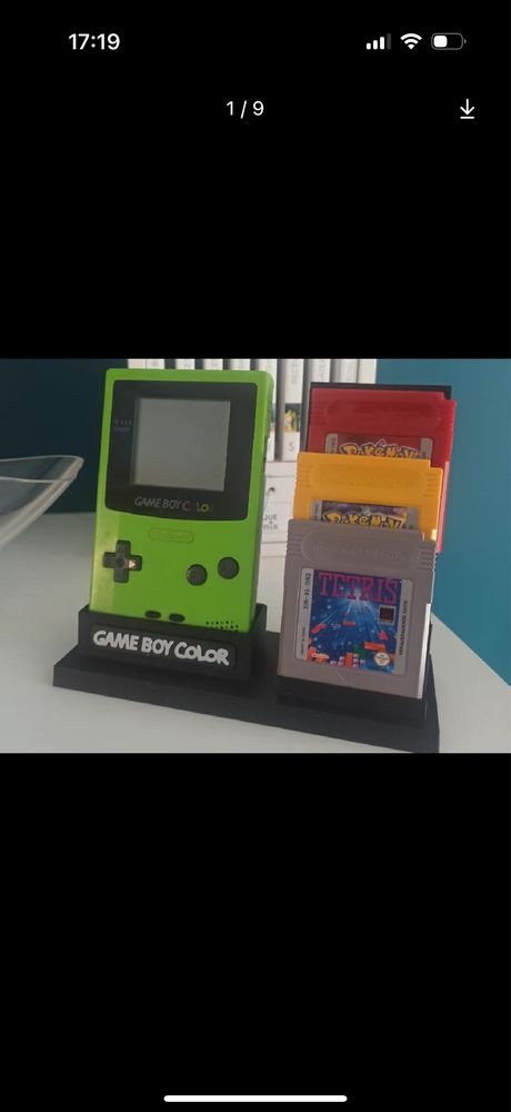 Stojak Gameboy Color