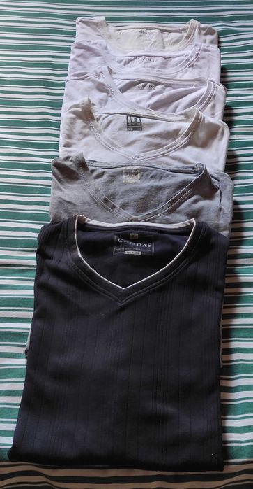 6 T-shirts XL Usadas para Trabalho - Pintura, Serralharia, etc