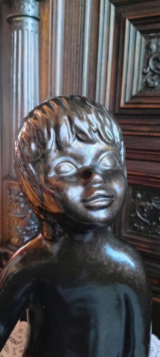 Duża figura z ceramiki