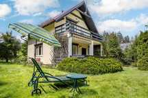 Domek na wynajem na Kaszubach, jezioro Gowidlińskie