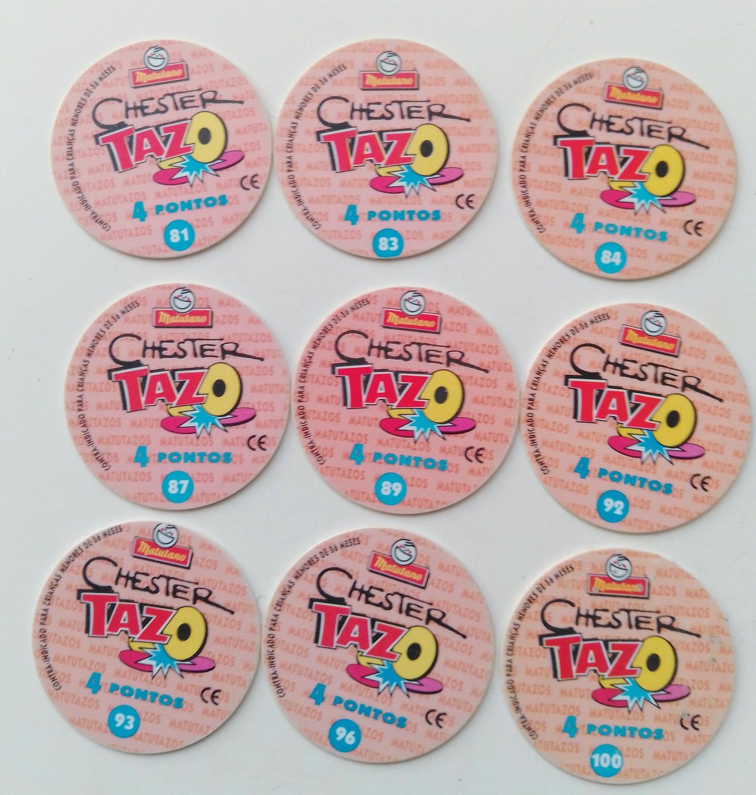 Tazos Chester,Sport, Tri.