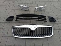 Skoda Octavia A5 Решітка Радіатора Бампера