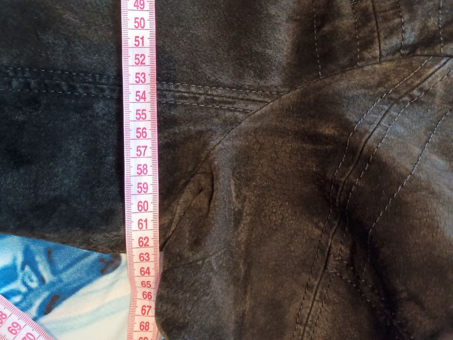 Kurtka zamszowa męska z kapturem