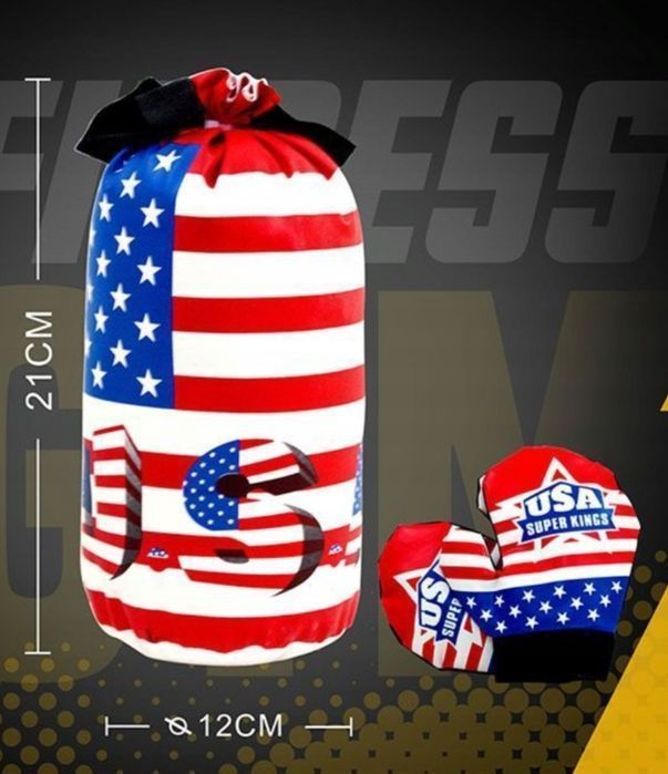 rękawice bokserskie treningowe dziecięce usa king worek bokserski