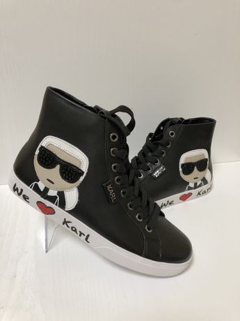 Ботинки кроссовки Karl Lagerfeld (DKNY, Coach)