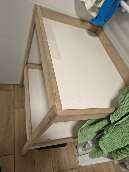 Przewija Ikea drewniany