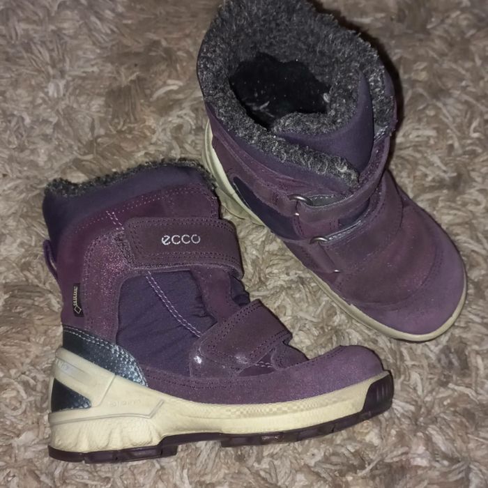 Ecco 22, 25, 26  р ecco biom зимние сапоги